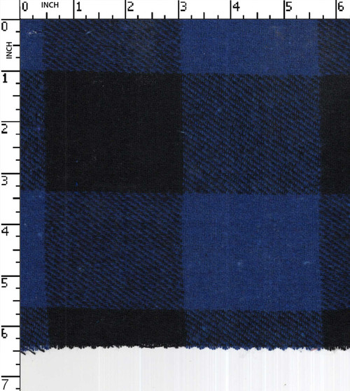 Cotton Polyester Yarn Dyed Twill Big Check