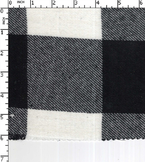 Cotton Polyester Yarn Dyed Twill Big Check