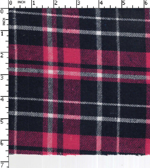 Cotton Polyester Yarn Dyed Twill Big Check