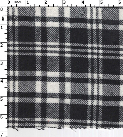Cotton Polyester Yarn Dyed Twill Big Check