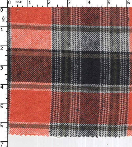 Cotton Polyester Yarn Dyed Twill Big Check