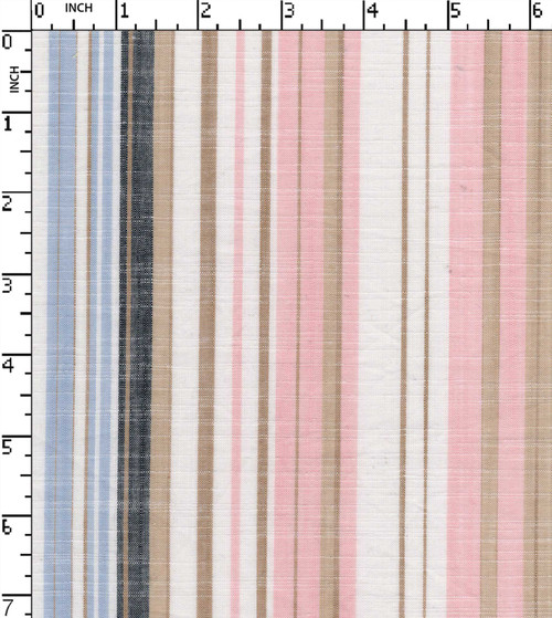 100% Cotton Yarn Dyed Plain Thin Thick Stripe