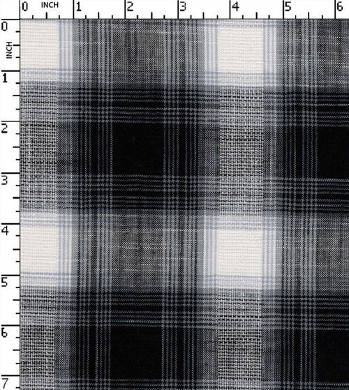 100% Cotton Yarn Dyed Plain Big Check