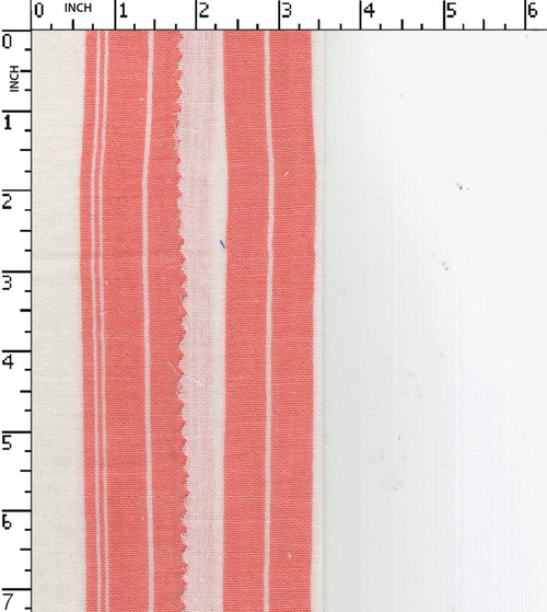 100% Cotton Yarn Dyed Double Cloth Thin Thick Stripe