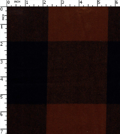 100% Cotton Yarn Dyed Twill Big Check