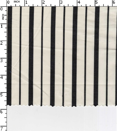 100% Cotton Yarn Dyed Twill Thin Thick Stripe