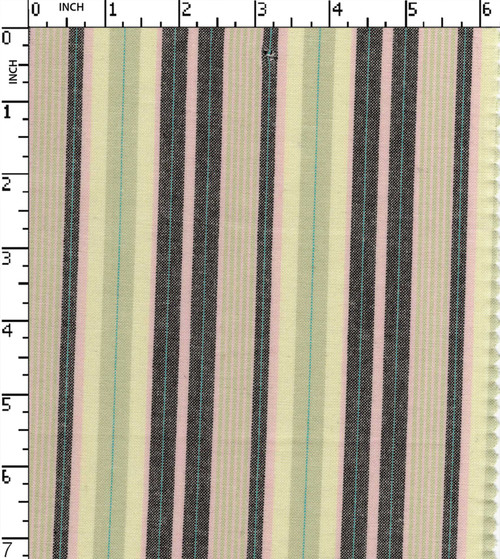 100% Cotton Yarn Dyed Plain Thin Thick Stripe