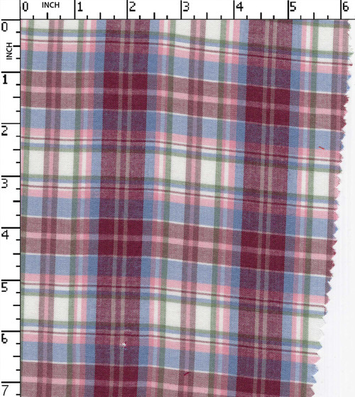 100% Viscose Yarn Dyed Plain Big Check