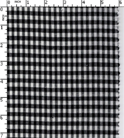 100% Cotton Yarn Dyed Plain Small Check