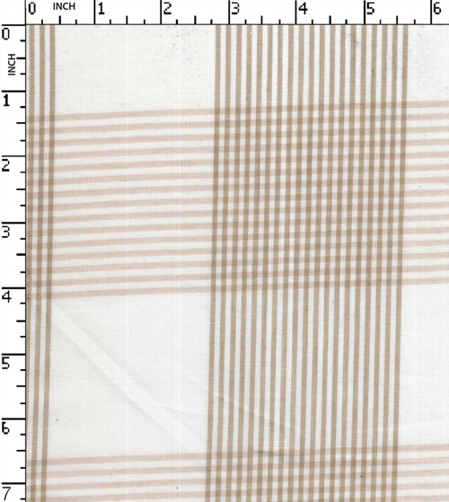 100% Cotton Yarn Dyed Plain Big Check