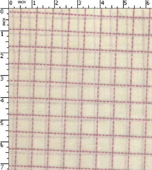 Cotton Flex Yarn Dyed Dobby Small Check