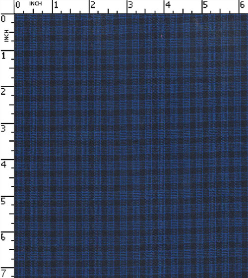 Cotton Polyester Yarn Dyed Plain Small Check