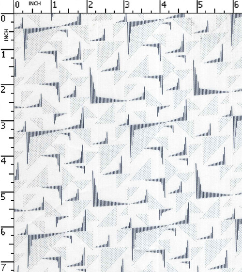 100% Cotton Printed Satin Abstract