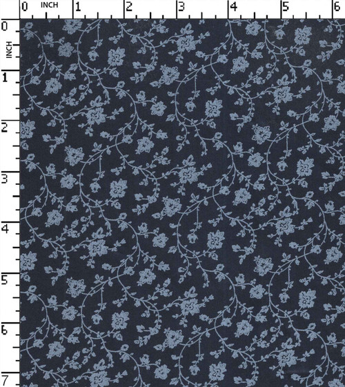 100% Cotton Printed Satin Floral