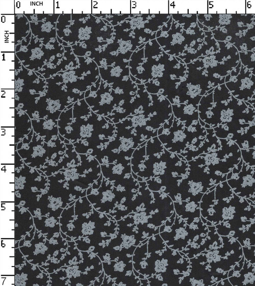 100% Cotton Printed Satin Floral