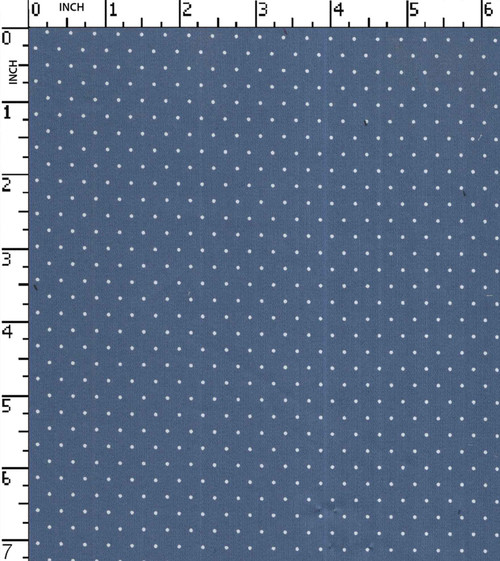 100% Cotton Printed Satin Small Dots