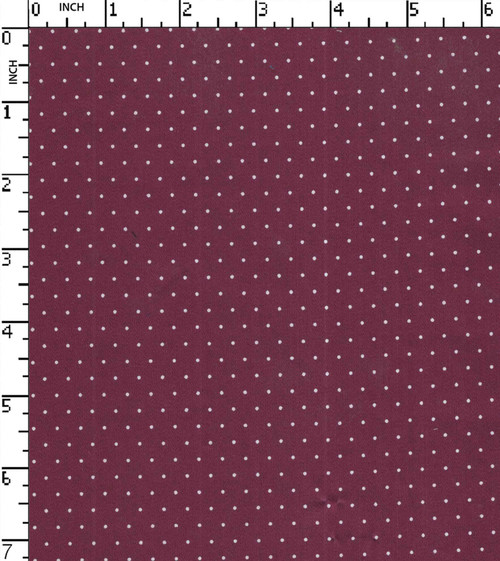 100% Cotton Printed Satin Small Dots