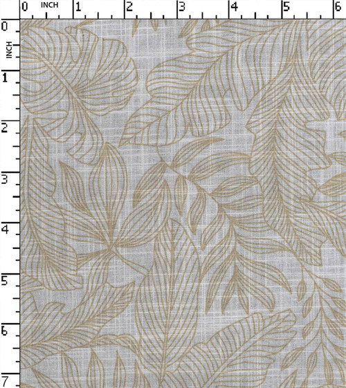 100% Cotton Printed Plain Leaf