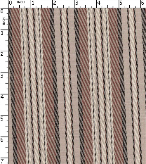 100% Cotton Printed Plain Uneven Stripe