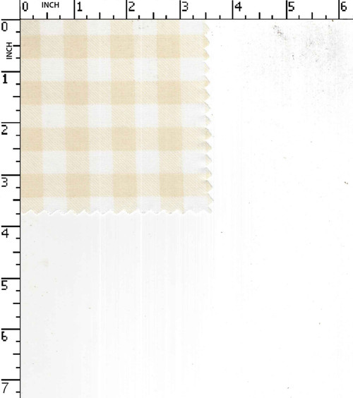 100% Cotton Printed Plain Small Check
