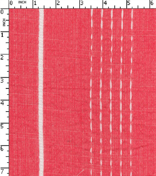 Cotton Lurex Yarn Dyed Dobby Thin Thick Stripe