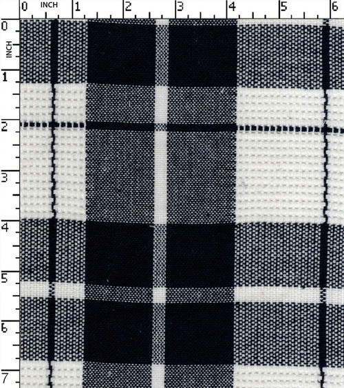 Cotton Polyester Yarn Dyed Jacquard Big Check