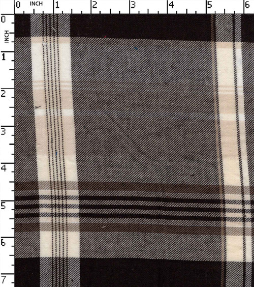 100% Cotton Yarn Dyed Twill Big Check