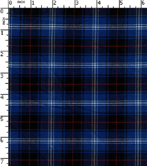 Cotton Polyester Yarn Dyed Twill Big Check