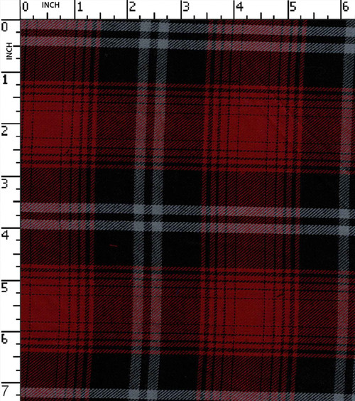 Cotton Polyester Yarn Dyed Twill Big Check