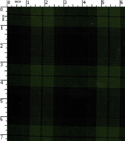 Cotton Polyester Yarn Dyed Twill Big Check