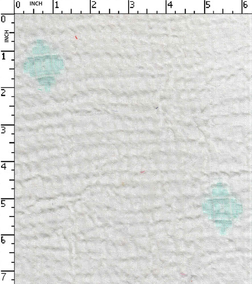 Cotton Polyester Yarn Dyed Double Cloth Diamond Butti With Bubble Effect