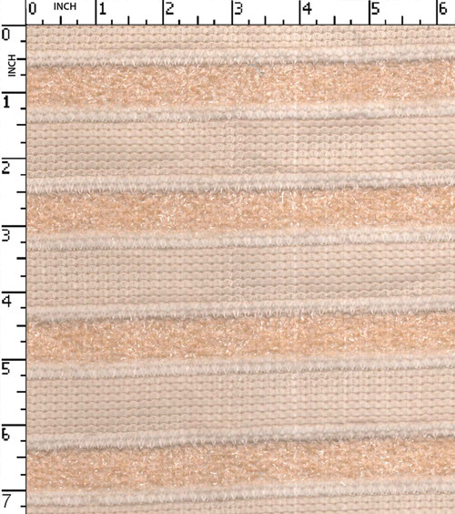 Polyester Lurex Solid Dyed Lace Thin Thick Stripe