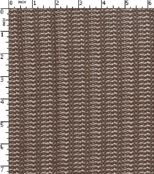 100% Polyester Solid Dyed Lace Uneven Stripe