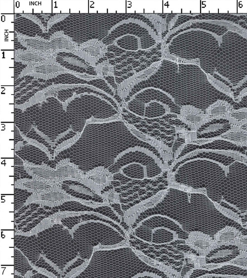 100% Polyester Rfd Lace Floral