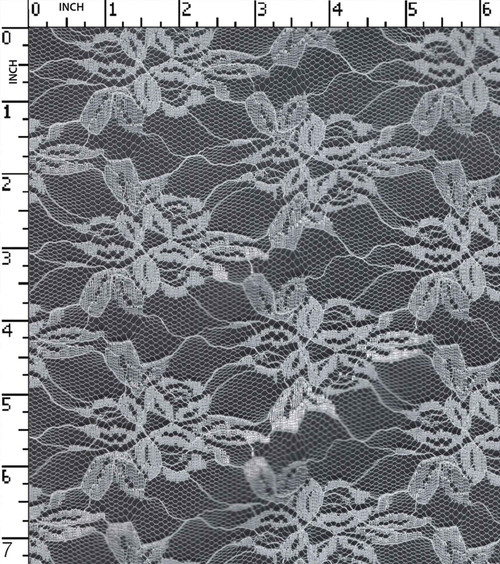 100% Polyester Rfd Lace Floral