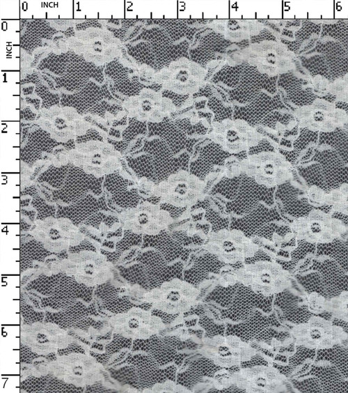 100% Polyester Rfd Lace Floral