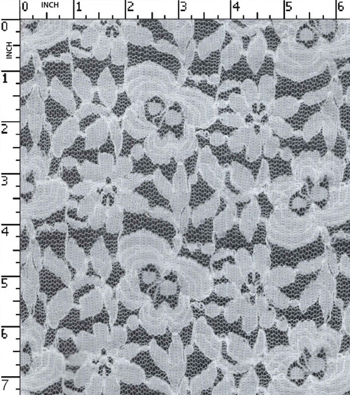 100% Polyester Rfd Lace Floral