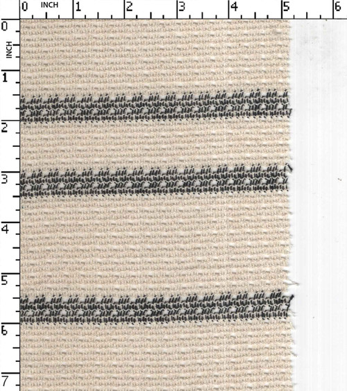 Cotton Polyester Yarn Dyed  Lace Thin Thick Stripe
