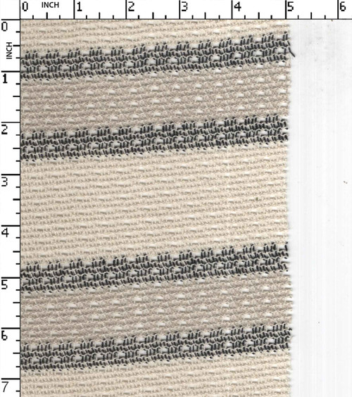 Cotton Polyester Yarn Dyed  Lace Thin Thick Stripe
