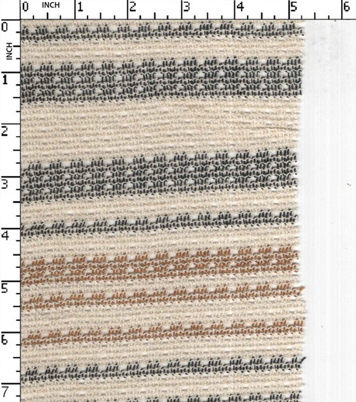 Cotton Polyester Yarn Dyed  Lace Thin Thick Stripe