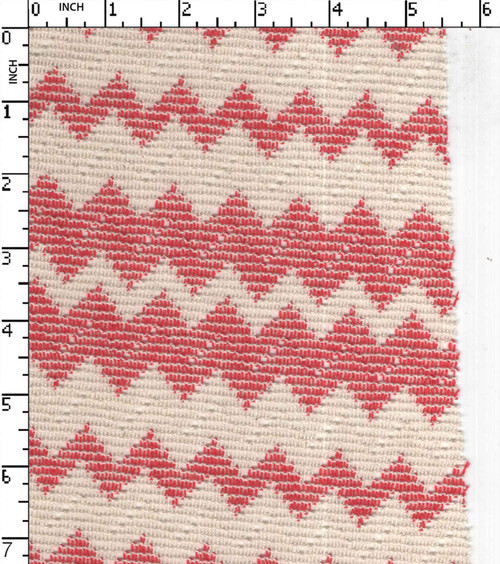 100% Cotton Yarn Dyed  Lace Zig Zag