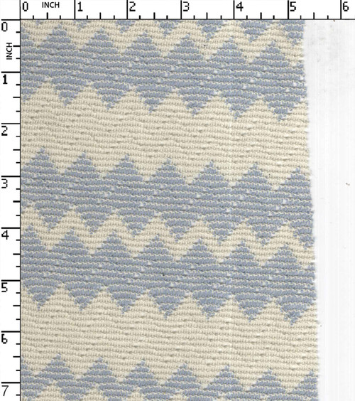 Cotton Polyester Yarn Dyed  Lace Zig Zag