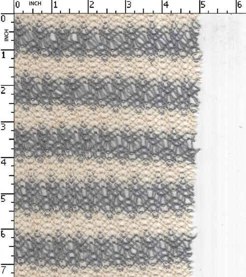 Cotton Polyester Yarn Dyed Lace Thin Thick Stripe