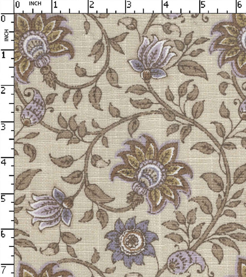 100% Cotton Printed Plain Flower With Leaf