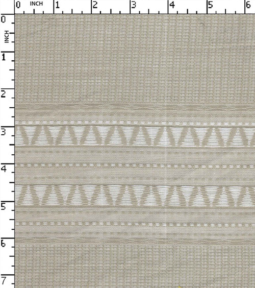 100% Cotton Yarn Dyed Jacquard Uneven Stripe