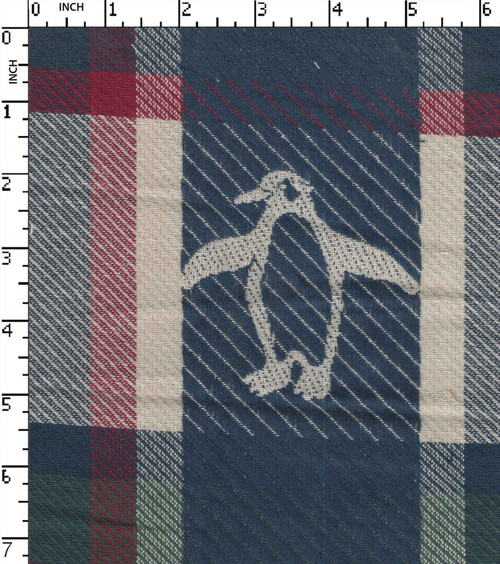 100% Cotton Yarn Dyed Jacquard Big Check