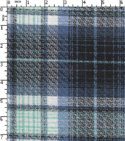 Cotton Polyester Yarn Dyed Jacquard Big Check