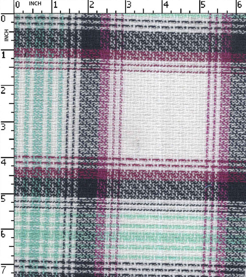 Cotton Polyester Yarn Dyed Jacquard Big Check