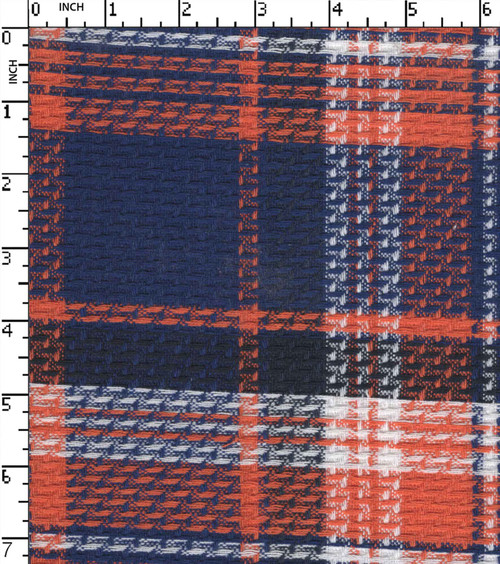 Cotton Polyester Yarn Dyed Jacquard Big Check