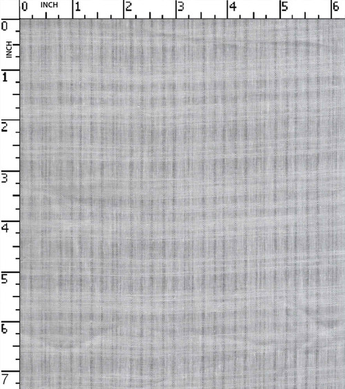 100% Cotton Bleached Dobby Small Check